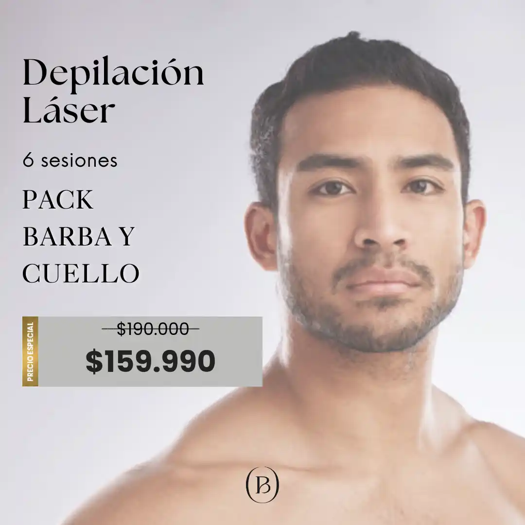 Depilacion Laser Barba y Cuello MASC